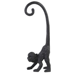 Monkey Wall Ornament-Black